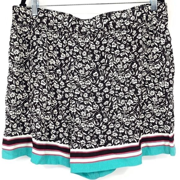 Anthropologie Maeve Scarf Print Relax Shorts XL - Picture 5 of 7
